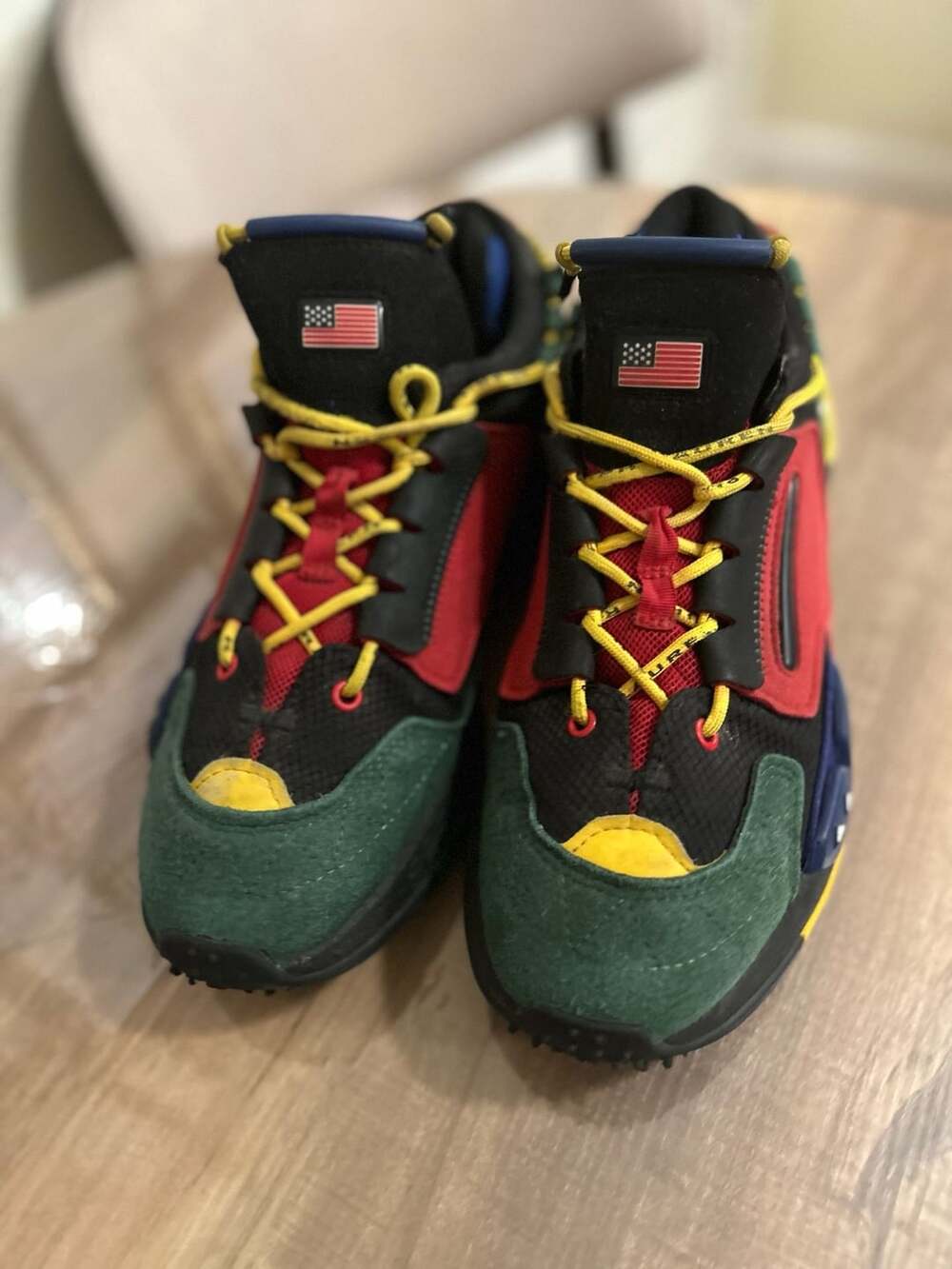 Polo Ralph Lauren PS200 Colorblocked Men's Sneakers Multi Size US 9 - Picture 2 of 9